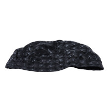 Unisex wasserdichter Schwimmkappe, helle Farben, heißes Spa geeignet, Perlen schwarz