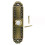 Antique Bronze Lighted Doorbell Button Wired Door Bell Push Buttons Rectangular LED Door Chime Wall 5