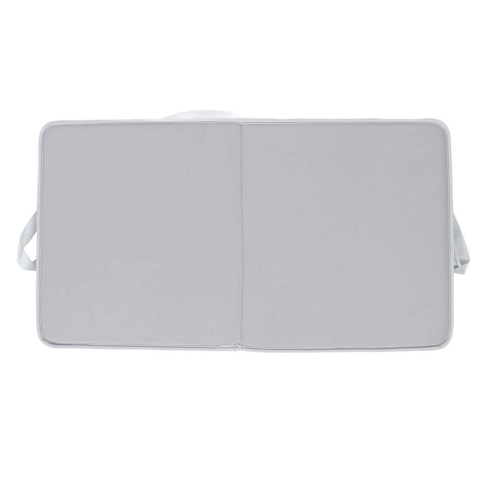 Baby Bath Kneeler Waterproof Thick Painless Foam Grey