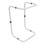 Blanket Lifter for Feet Sheet Riser Height 4