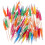100 Pcs Flowers Small Appetizer Decorations Dessert Picks 2