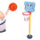 Toddler Basketball Hoop Set Height Adjustable 12