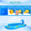 Cute Dolphin Inflatable Sprinkler Pool for Kids 9