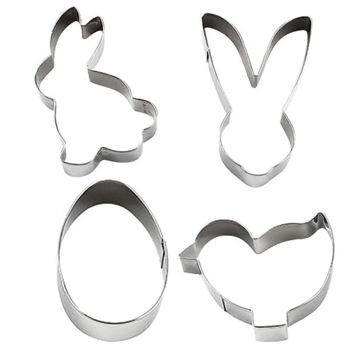 Easter Bunny Eggs Chick Shape Cake Dessert Cutter 1
