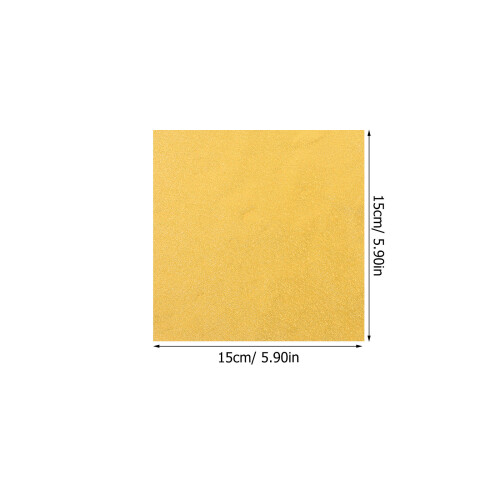 100pcs Gold Packaging Sheets For Foil For School Use 1