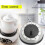 Long Bell Alarm 60-Minute Kitchen Cooking Wind Up Timer Mechanical 1