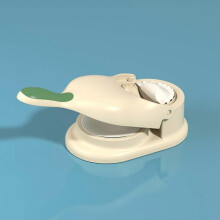 Household Dumplings Kitchen Artifact Pressing Dumpling Skin Artifact Manual Pressing Dough Tool,2 In 1 Dumpling Maker