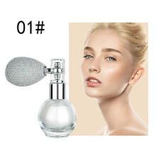 Shimmering Spray Powder,Highlighter Powder Spray, Body Glitter Face High Gloss Spray Highlighter Loose Powder Makeup Spray for Face Body Cosmetic