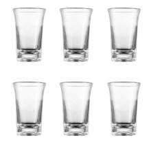 Modern And Elegant Set Of 6 Exquisite Clear Wine Glasses