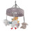 Baby Mobile Rotatable Rattle Infant Plush Pendant 3