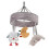 Baby Mobile Rotatable Rattle Infant Plush Pendant 4