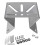 Multi-Purpose Camera Mount Stand for Security Tracking Devices with Adjustable Angles and Easy Wall Installation 5