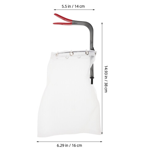 Harvesting Net Tool Fruit Collector Harvesting Net White 1pcs 1