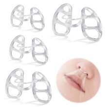 Nose Separator Pack of 4 Anti Snoring Device Reusable Adjustable Sizes for Improved Breathing