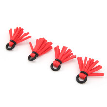 4 Stück Fliegenfischen Foam Float Strike Indicators 29mm Rote Bissanzeiger