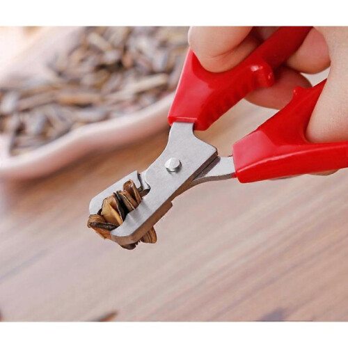 Stainless Steel Nut Seed Sheller Opener Peeling Pliers 2