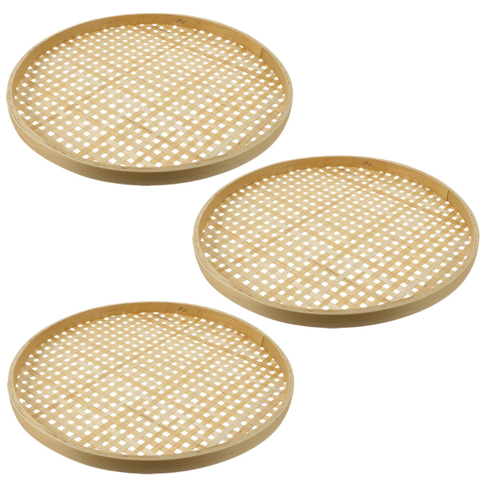 Mlins  3 Pcs Vegetable Storage Basket Fruit Woven Sieve Vegetables-image-OPC-PK7TYNF-NEW