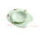 1Set Kitchen Dumpling Press Van PP Groen Voor Makkelijk En Kneden 2