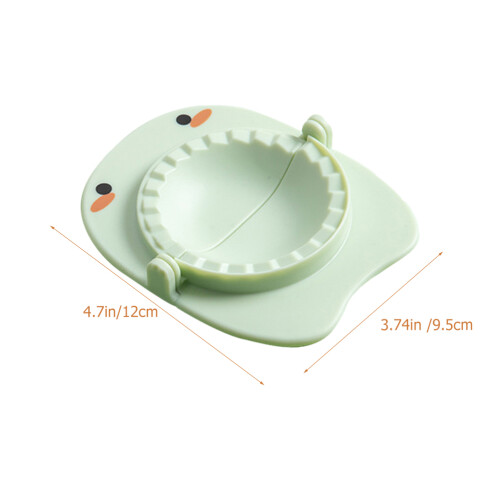 1Set Kitchen Dumpling Press Van PP Groen Voor Makkelijk En Kneden 1