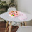 1Pc Pink Petal-Shaped Creative Fruit Plate Candy Storage Box 6