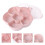 1Pc Pink Petal-Shaped Creative Fruit Plate Candy Storage Box 3