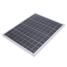 15W Monokristallines Aluminium-Solarmodul Tragbarer Wasserfester Ladegerät für Auto, Boot, Wohnmobil