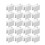 20Pcs Sliding Door Window Lock Stop Block Plastic 6