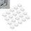 20Pcs Sliding Door Window Lock Stop Block Plastic 12