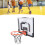 Kids Foldable Basketball Hoop Transparent 12