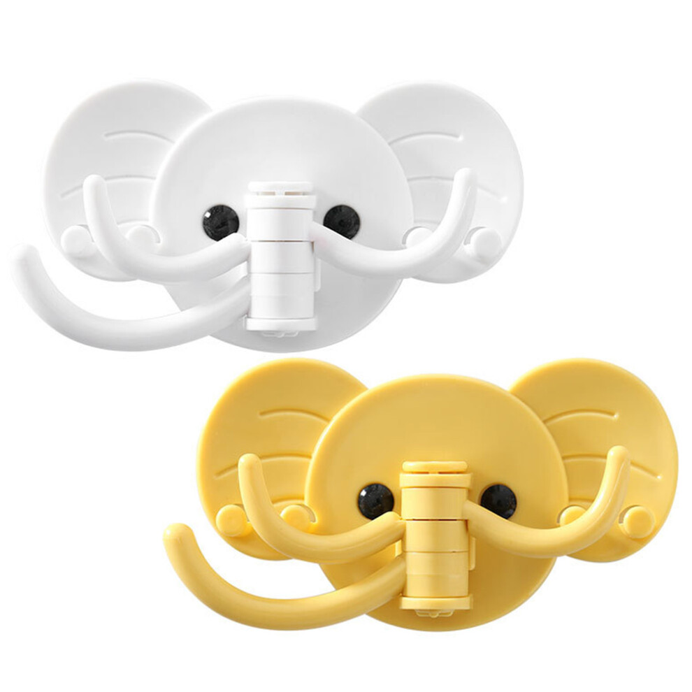 2pcs Seamless Punch- Hook Delicate Versatile Wall-Mounted Hanger-image-OPC-PK7VGDK-NEW