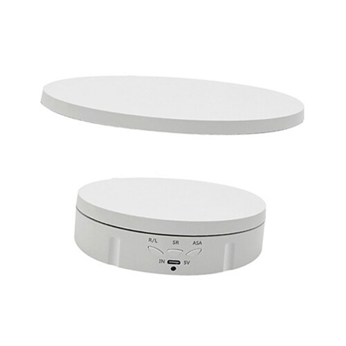2 in 1 Electric Rotating Display Stand Remote 2