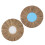 Woven Wall Mirror Decorative Hanging Round 10