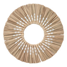 Seagrass Wall Mirror Hand Woven Decorative Round