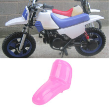 Vorderer Motorradmantel Stoßfeste Schlammfängerabdeckung für PW50 PY50 Y-Zinger 1998-2024 Pink