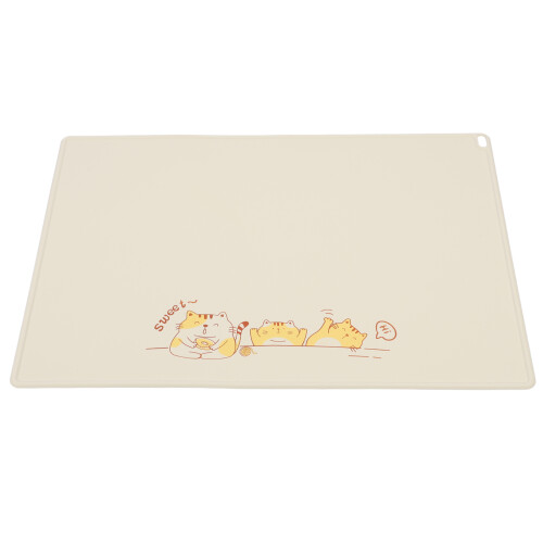 Baby Silicone Table Mat Portable Large Print 1