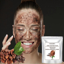 Coffee Mask Powder Soft Mask Powder Facial Mask Powder Hydrating Moisturizing Acnes Removing And Exfoliating