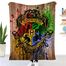 (Green, 130x150cm) Harry Themed Potter 3d Digital Print Pattern Blanket Blanket Supplies Household