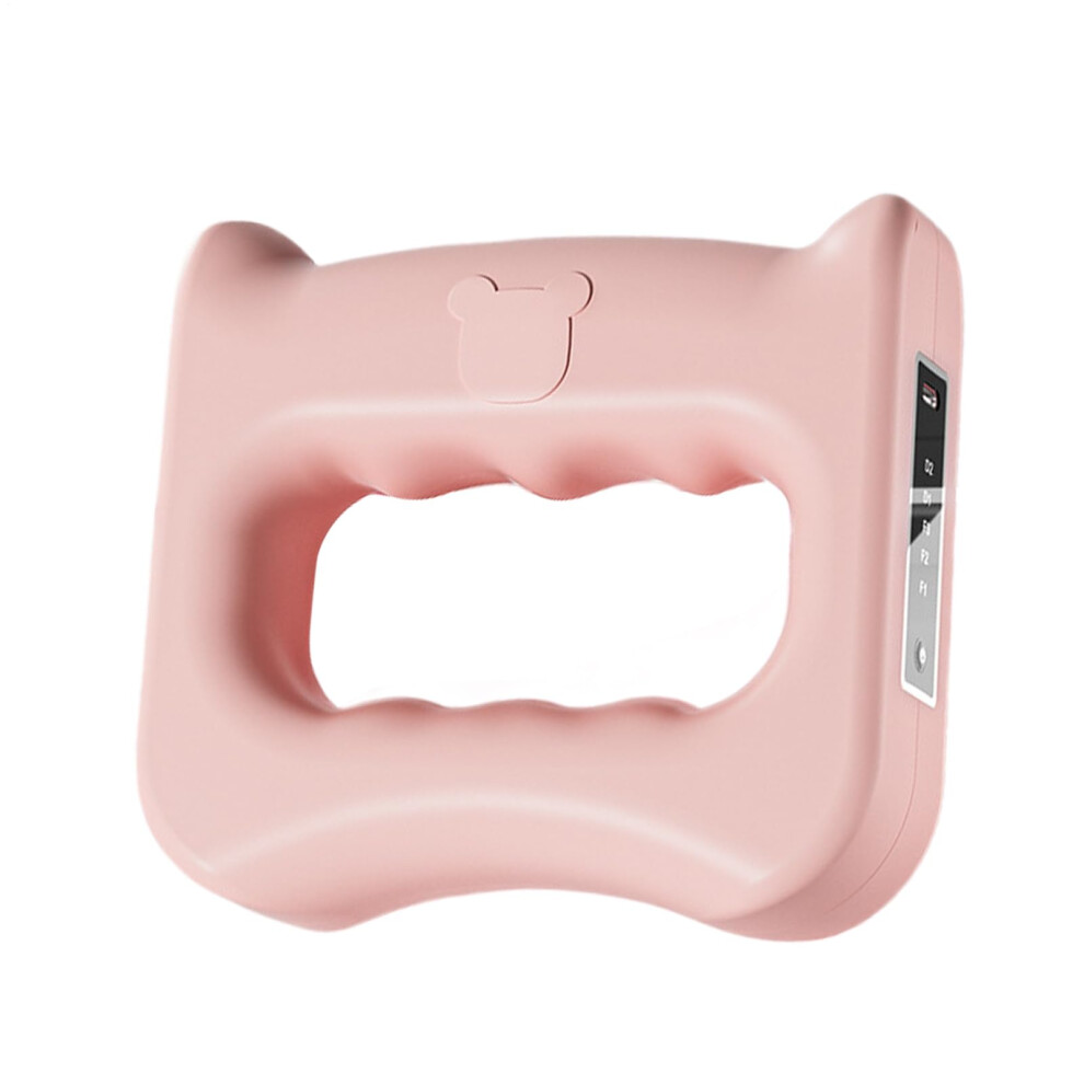 Pink Handheld Fascia Massage Device Â Deep Tissue Massager For Abdomen And Waist, Vibrating Body Shaper In For Office And Travel