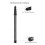 155cm Handheld Monopod with 1/4in Thread 5 Section 15
