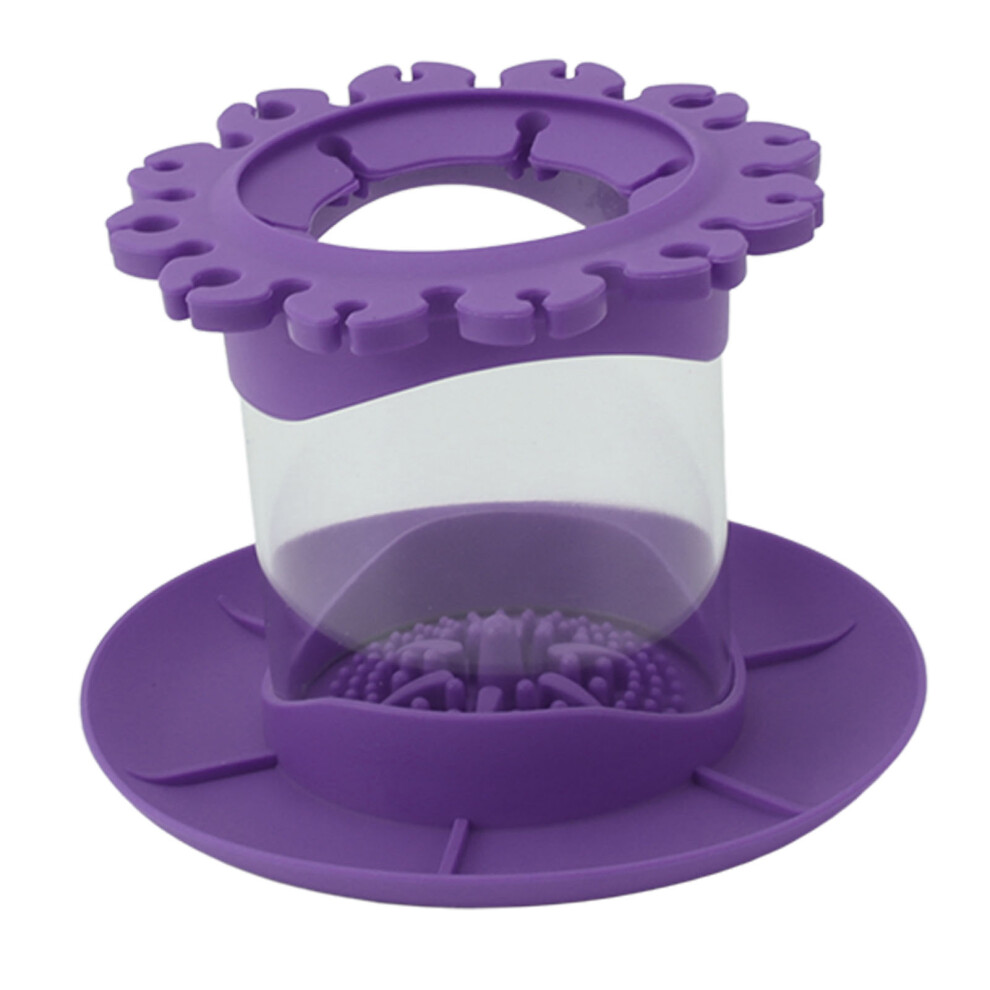 Makeup Brush Cleaner Round Detachable Brush