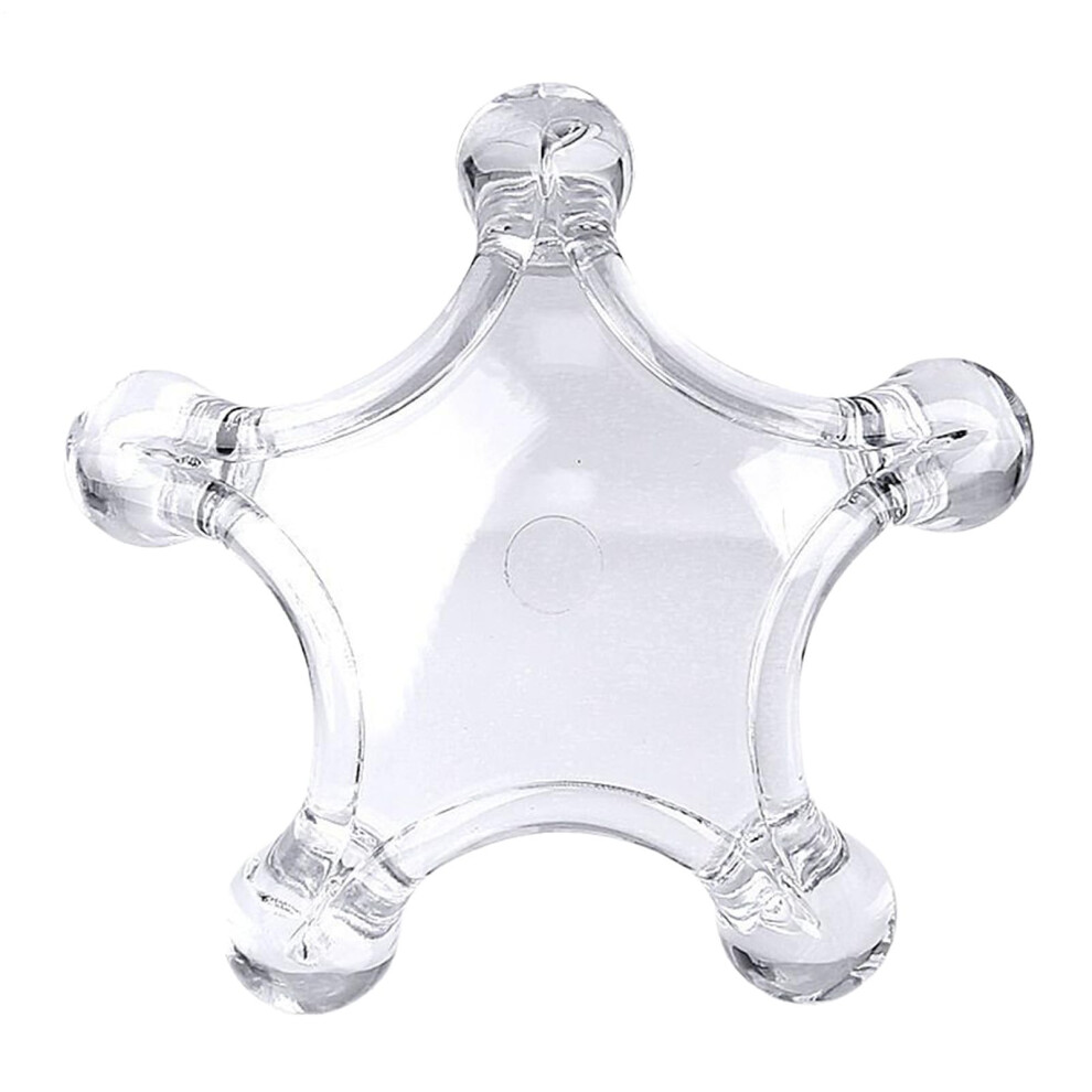 KÃ¶rpermassager FÃ¼r Muskeln Mit 5 Kugeln - Tragbare Manuelle Massagingkrallen FÃ¼r RÃ¼ckenentspannung Transparent