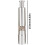 Stainless Steel Thumb Push Pepper Spice Grinder Mill Muller Stick 3