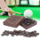 10mm Rote Leder-Queue-Spitzensatz, 50 Stück/Box, Snooker- & Billard-Queue-Spitzenschoner 16
