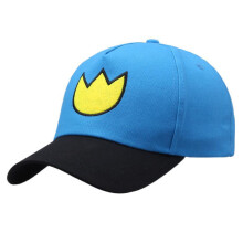 Dog Man Embroidered Cotton Baseball Cap Short Sunshade Casual Outdoor Hat Sports