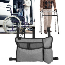 Wasserabweisende Walker-Seiten Tasche 40cm x 28cm Grauer Organizer