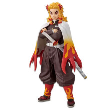 (Rengoku Kyoujurou) Demon Slayer Kibutsuji Muzan Pvc Action Figure Model Toys Home Fans Gift Decor