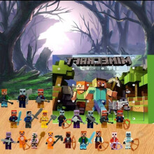 (Minecraft)One Piece Luffy 24 Tage Weihnachten Adventskalender Anime PVC Geschenke Deko