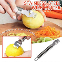 Stainless Steel Lemon Grater with Channel Knife And Hanging