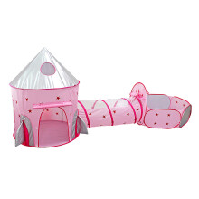 3 in 1 Kids Play Tent Crawl Tunnel and with