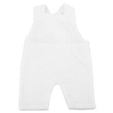 Photoshoot Outfit For Baby White Blended Knitted Fabric 1pcs